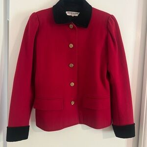 Yves Saint Laurent Red Women's Jacket